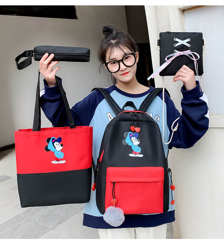 Balo nữ thời trang Set 4 túi hình chuột DF32 Shalla