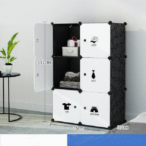 Tủ Nhựa Tự Lắp Ghép 6 ô (6)