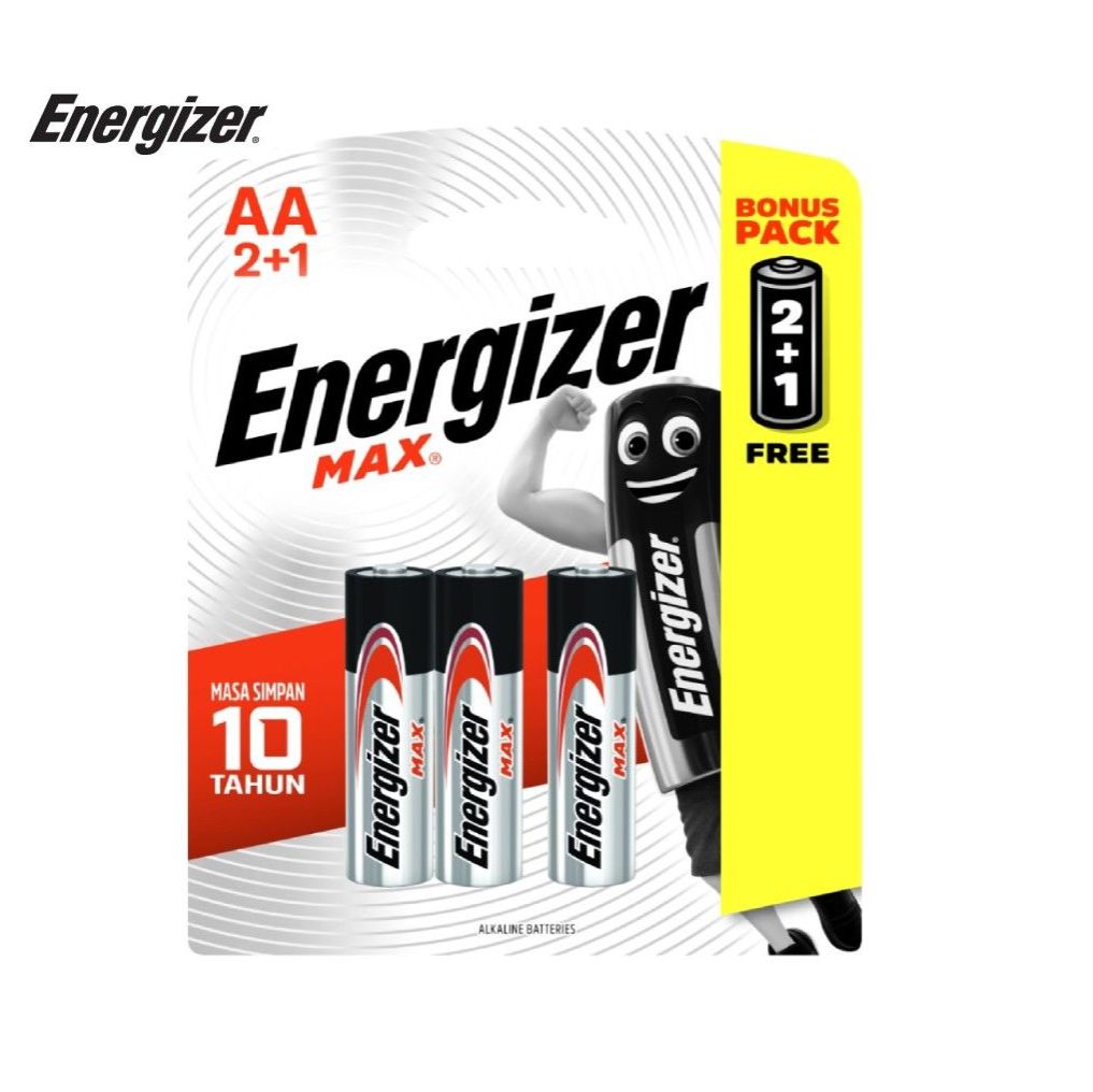 Pin Energizer Max AA E91 BP2+1 - 100628295 HÀNG CHÍNH HÃNG
