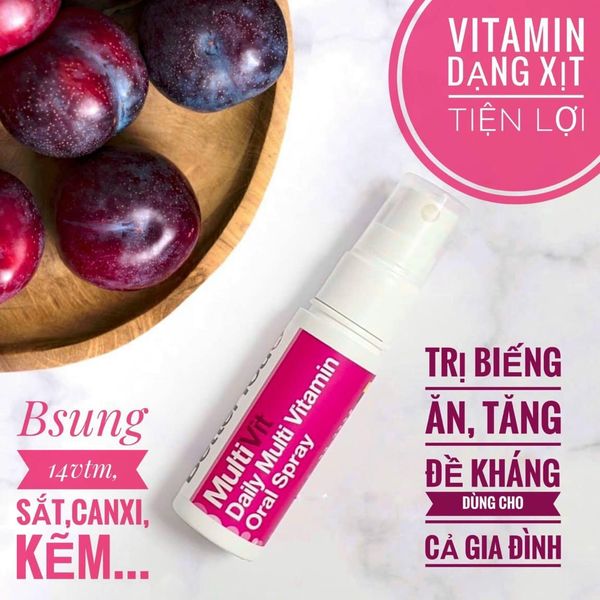 [HCM]Xịt Multi Vitamin Better You Anh UK