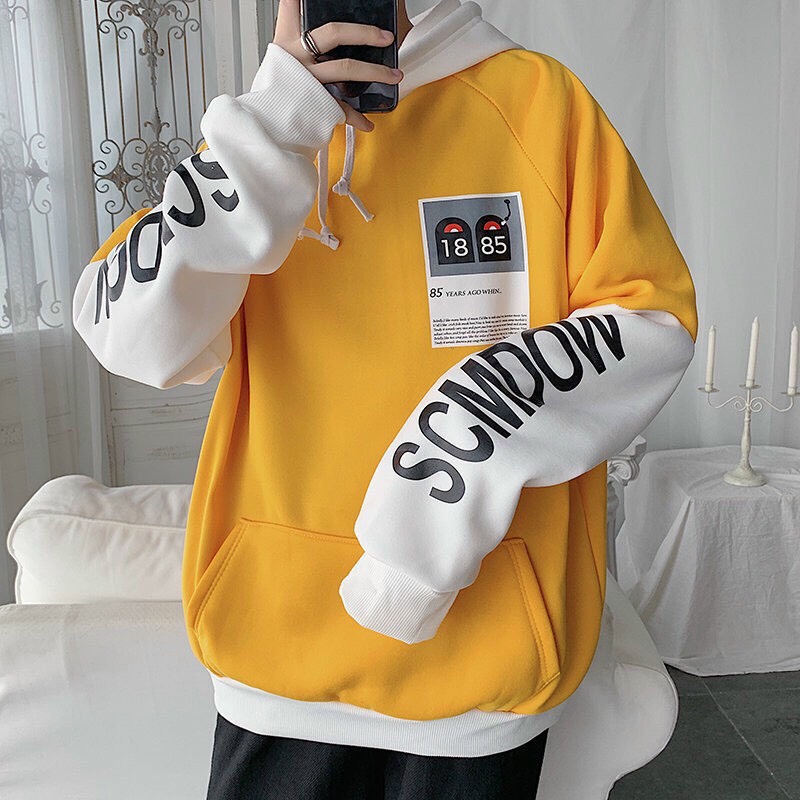 Áo hoodie nam nữ . Áo chất nỉ bông kiểu dáng trẻ trung phong cách