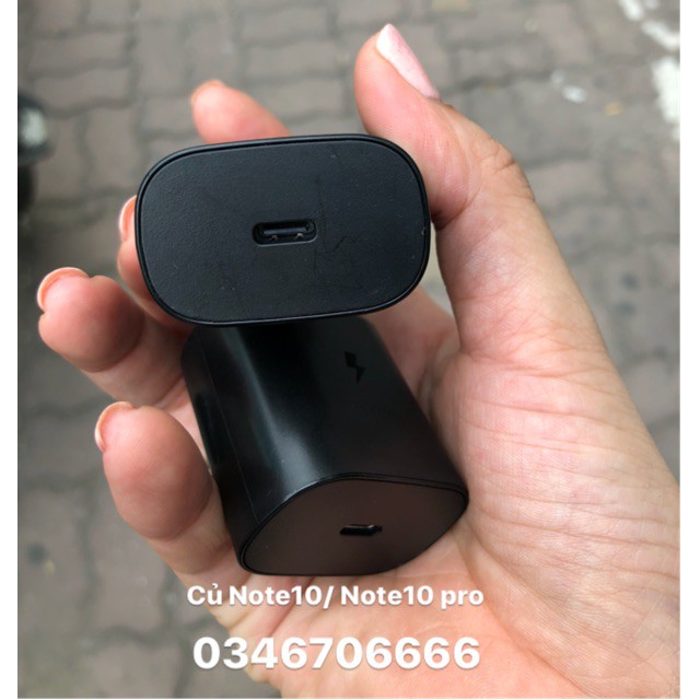 Cốc Sạc 25W Zin Samsung Note 10/ Note10 Pro ♥️