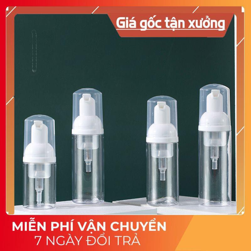 [HCM]Chai Xịt Giọt Tạo Bọt 50Ml/30Ml Chiết Mỹ Phẩm