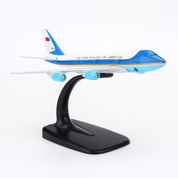 [HCM]Mô hình máy bay Air Force One Boeing B747 16cm Everfly