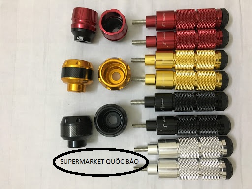 Combo gù chống đỗ trước sau nhôm cnc cao cấp