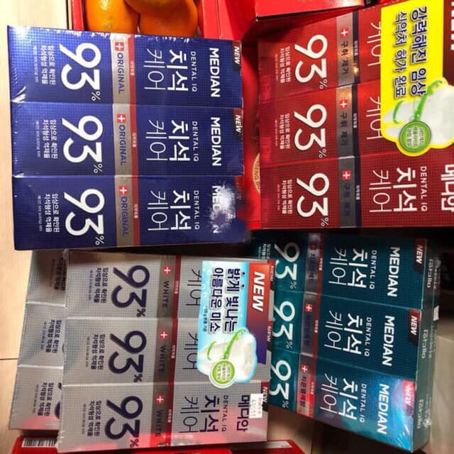 Kem đánh trắng răng Median 93% Tooth - Paste 120gr