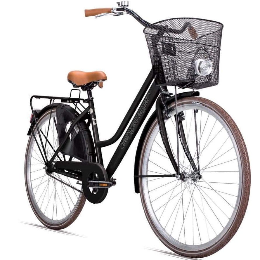 Xe đạp nữ Bergsteiger Cityrad (Đỏ và mint) - HANGDUC69