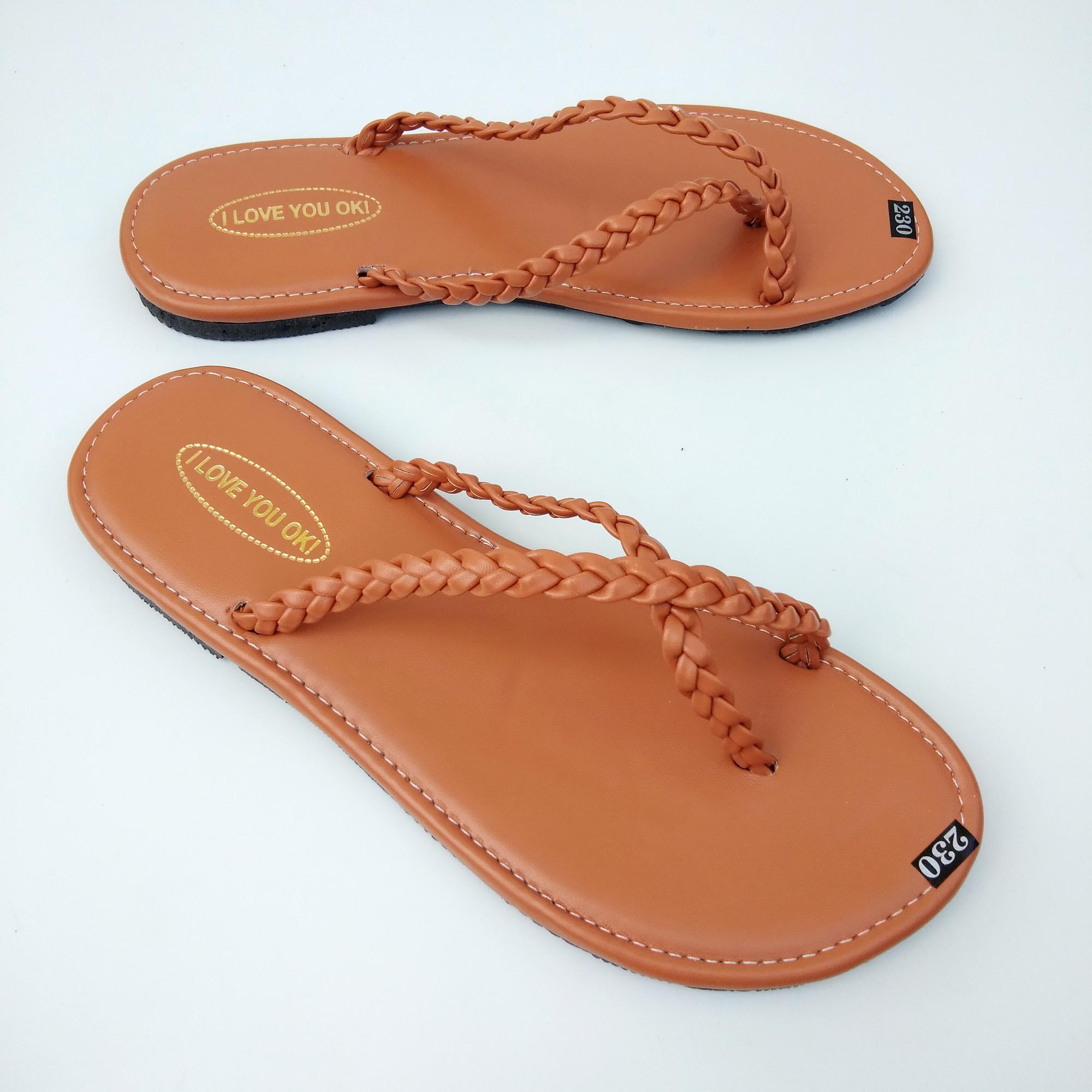 [HCM]Dép xỏ ngón dây bính chéo thời trang