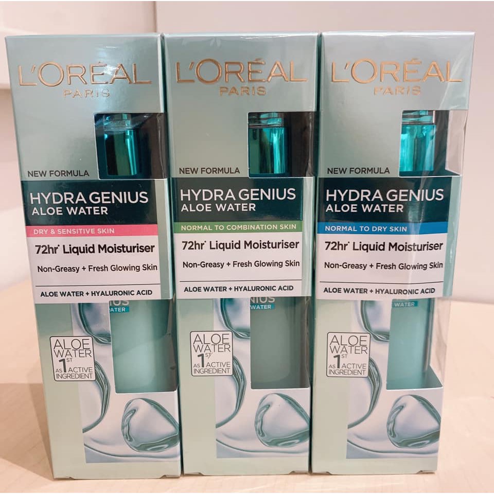 Serum dưỡng ẩm cấp nước Hydra Genius Aloe Water