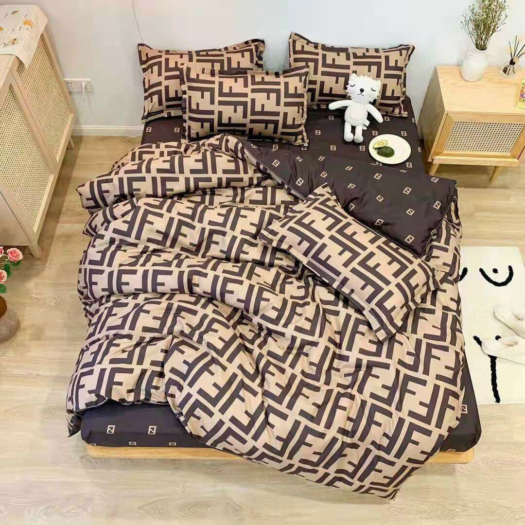 Bộ vỏ Chăn ga gối Cotton Poly nhập khẩu 4 món không bai xù, họa tiết đẹp mắt, đủ kích thước 1m2 đến 2m*2m2