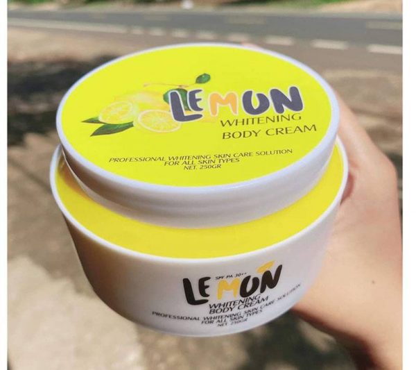 Kem body lemon chanh trắng da toàn thân 250ml