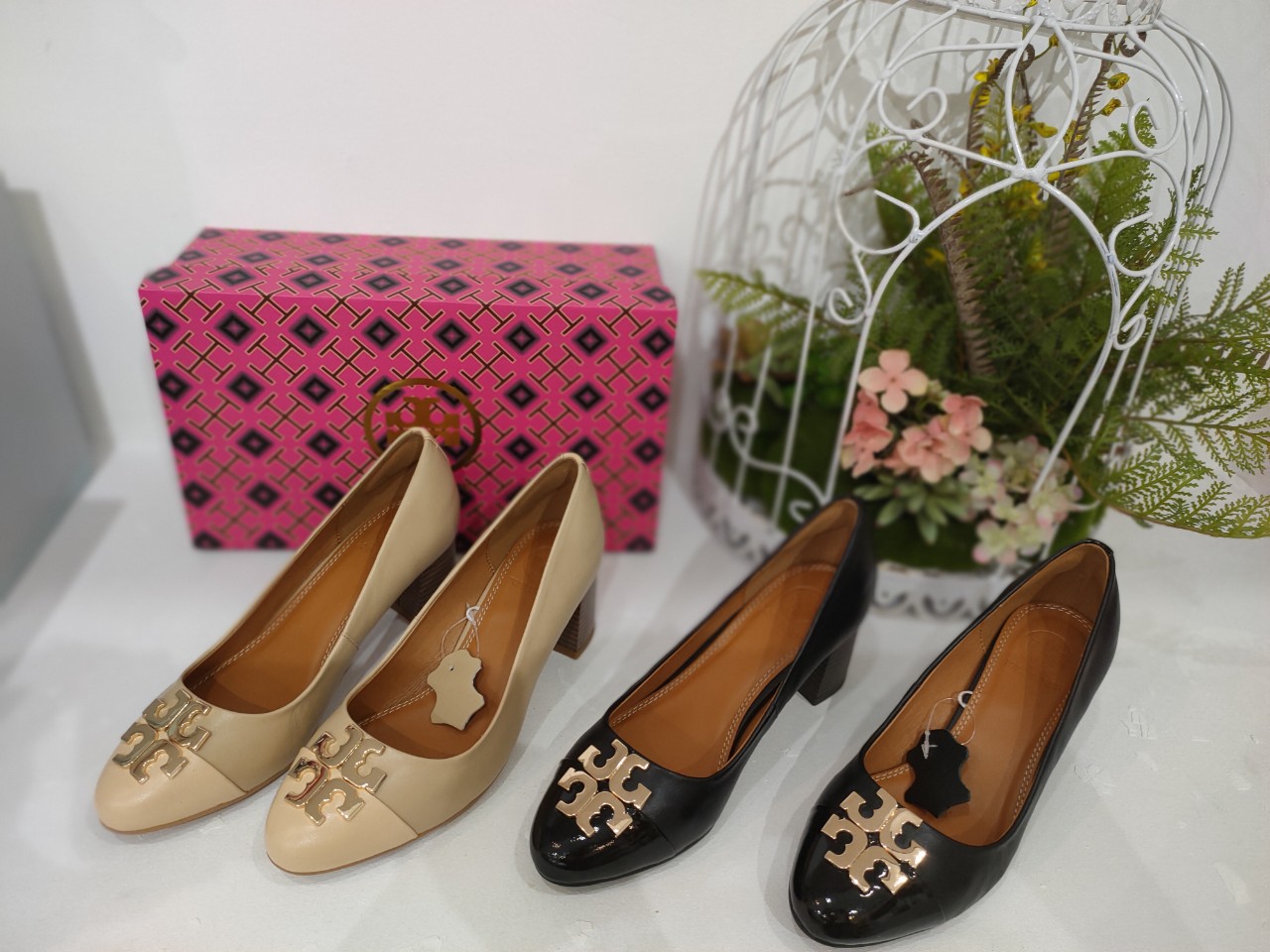 Giày Tory Burch Kira real leather, full box