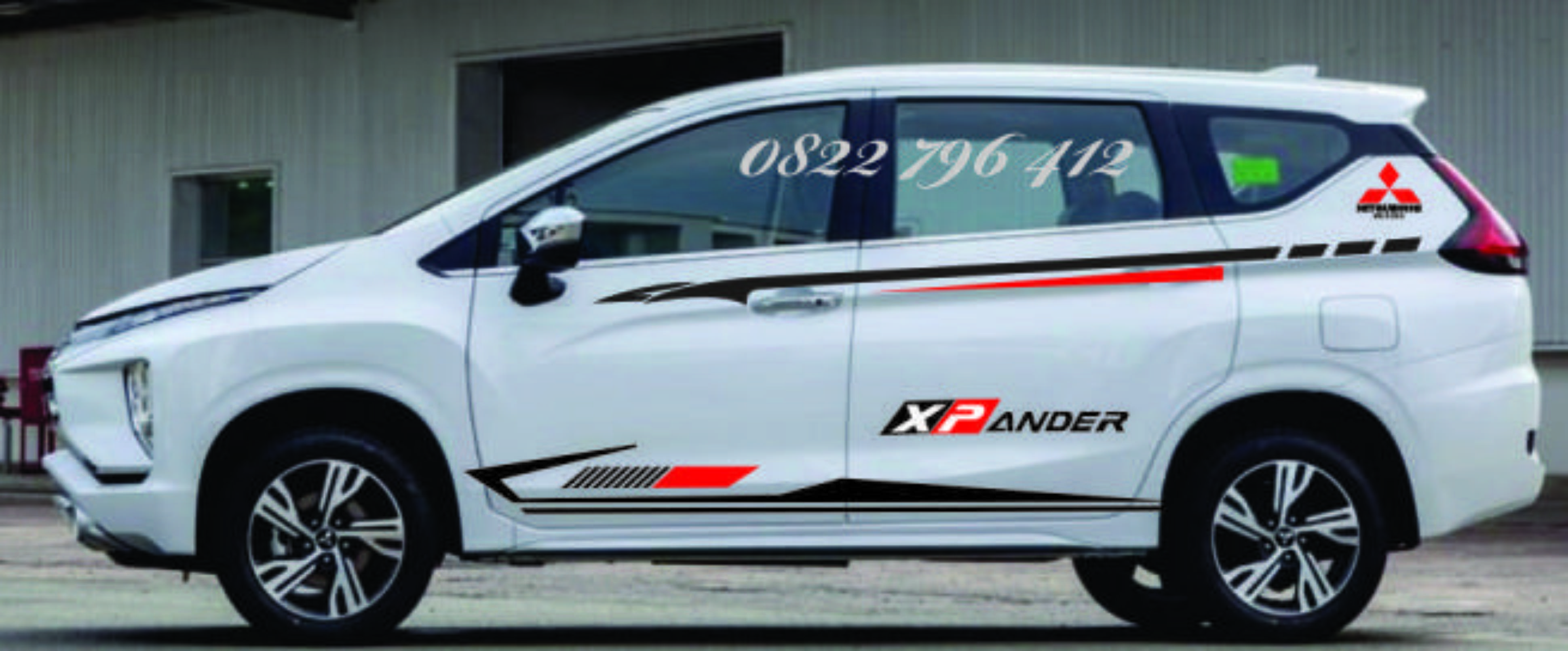 Tem dán sườn xe Xpander