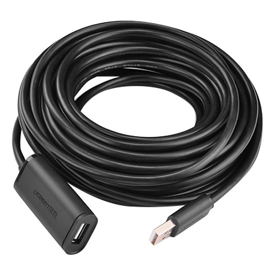 Cáp Usb Nối Dài 10M Có Chíp Khuếch Đại Ugreen 10321- Hàng.