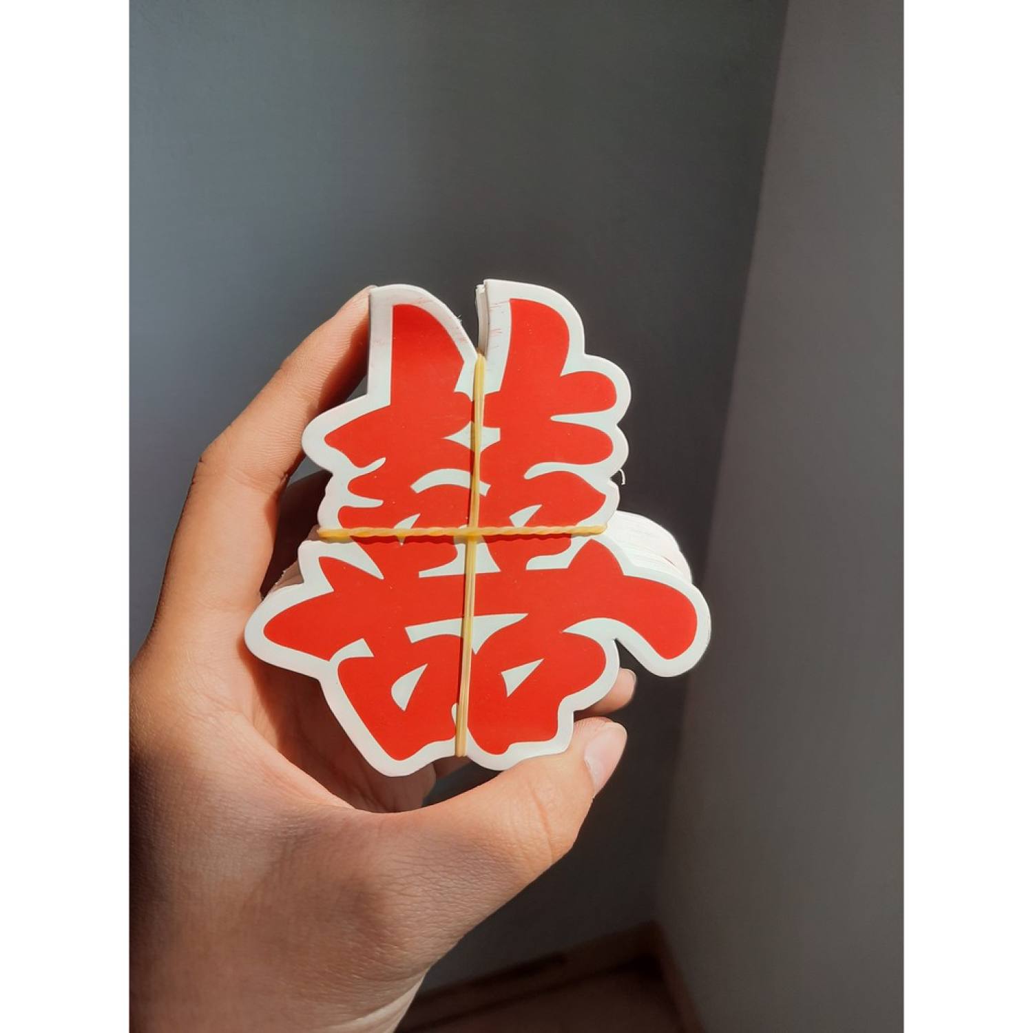 Xấp 100 chữ hỉ loại 8cm