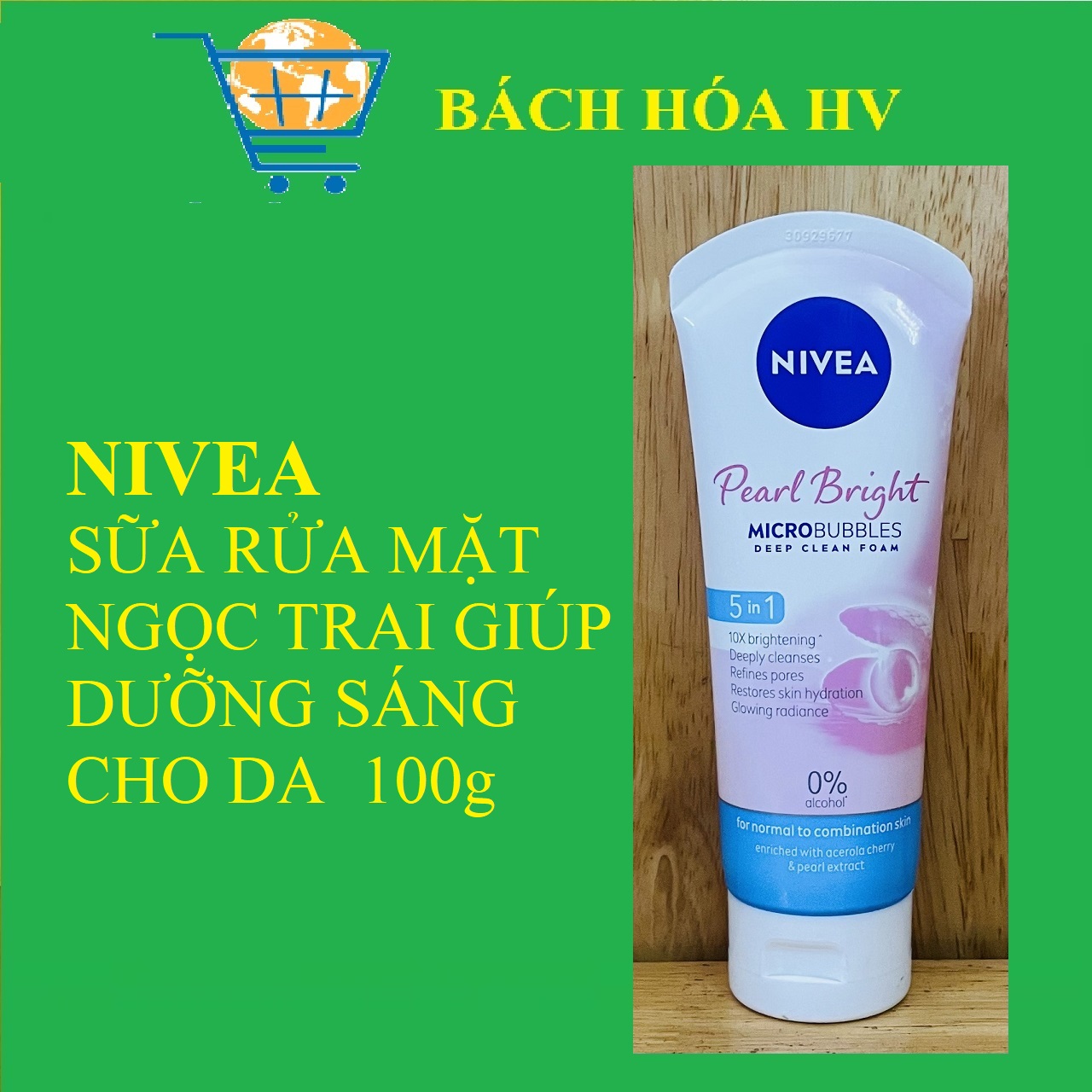 Sữa Rửa Mặt Nivea 100g - BACH HOA HV