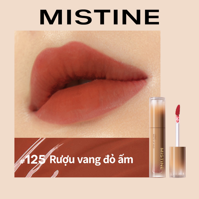 MISTINE Cloudy Matte Lip Glaze Lipstick 2.8g