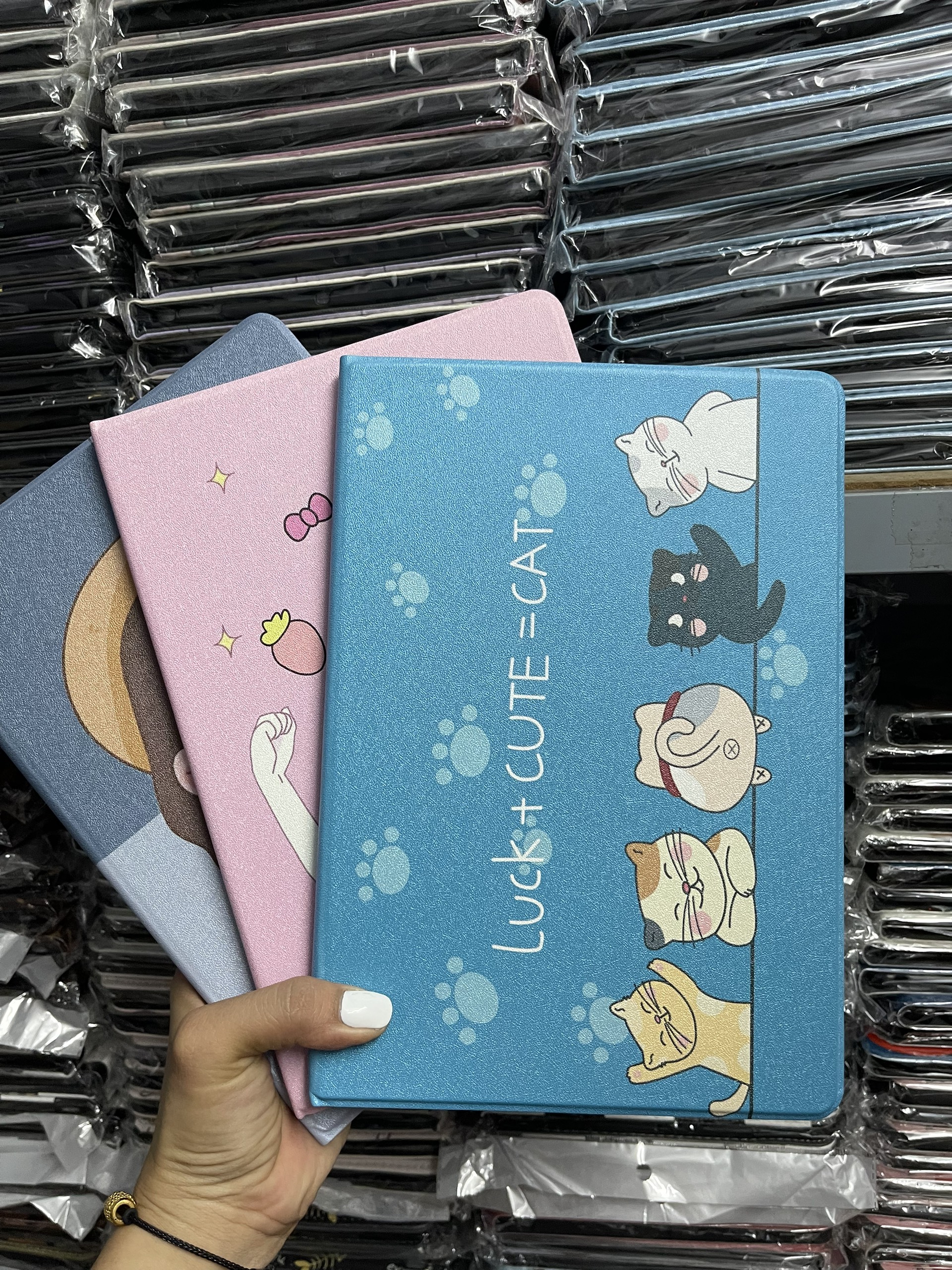 Bao da ipad 2017/2018/gen 5/6/air 1/2 hoạt hình