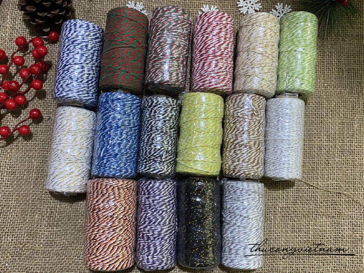 Cuộn dây chỉ Cotton 100m