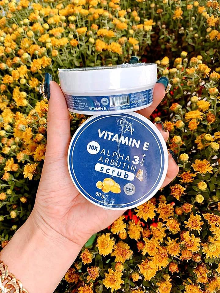 Tẩy tế bào chết VITAMIN E 10X SCRUB Thái Lan cho mặt