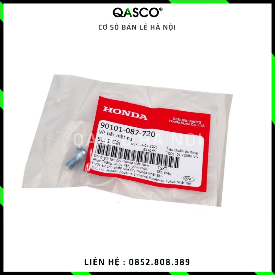 Vít bắt mặt nạ HONDA DREAM 100 (90101087720) QASCO