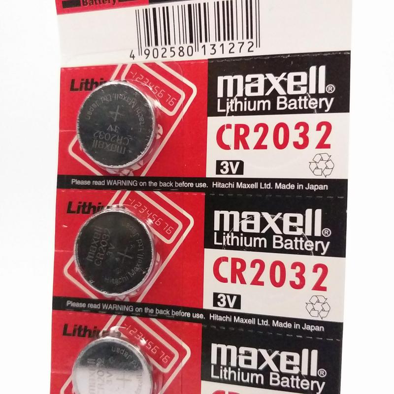 Pin Tròn CR2032 Maxell Lithium 3v ( 1 vỉ 5 viên )