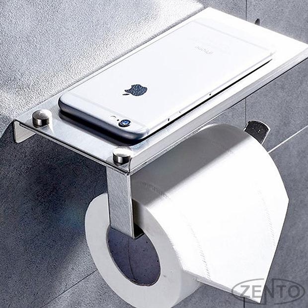 Lô giấy vệ sinh inox 304 Zento HC1273-2 (new)