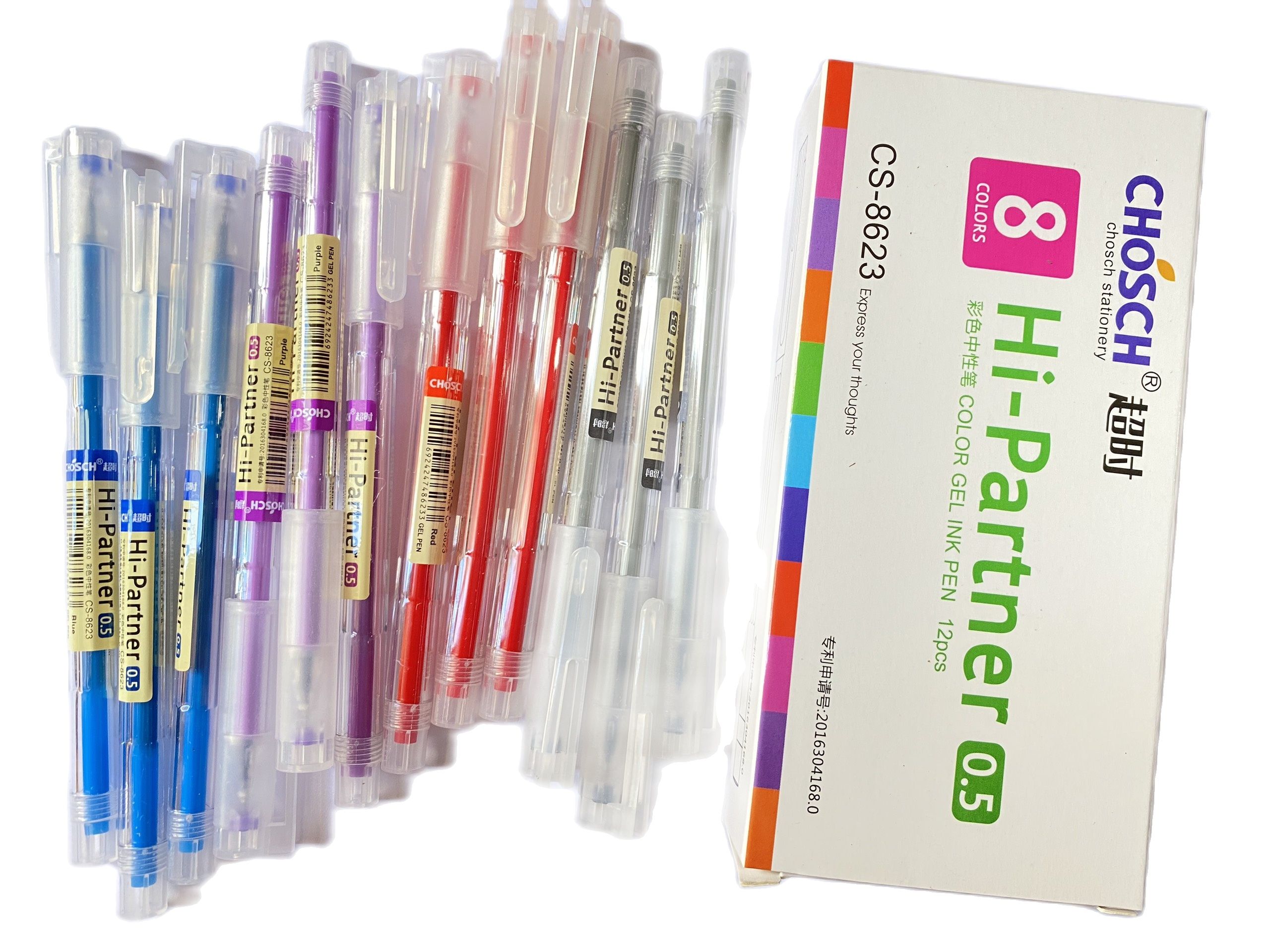 Hộp 12 Viết Gel Chosch CS-8623