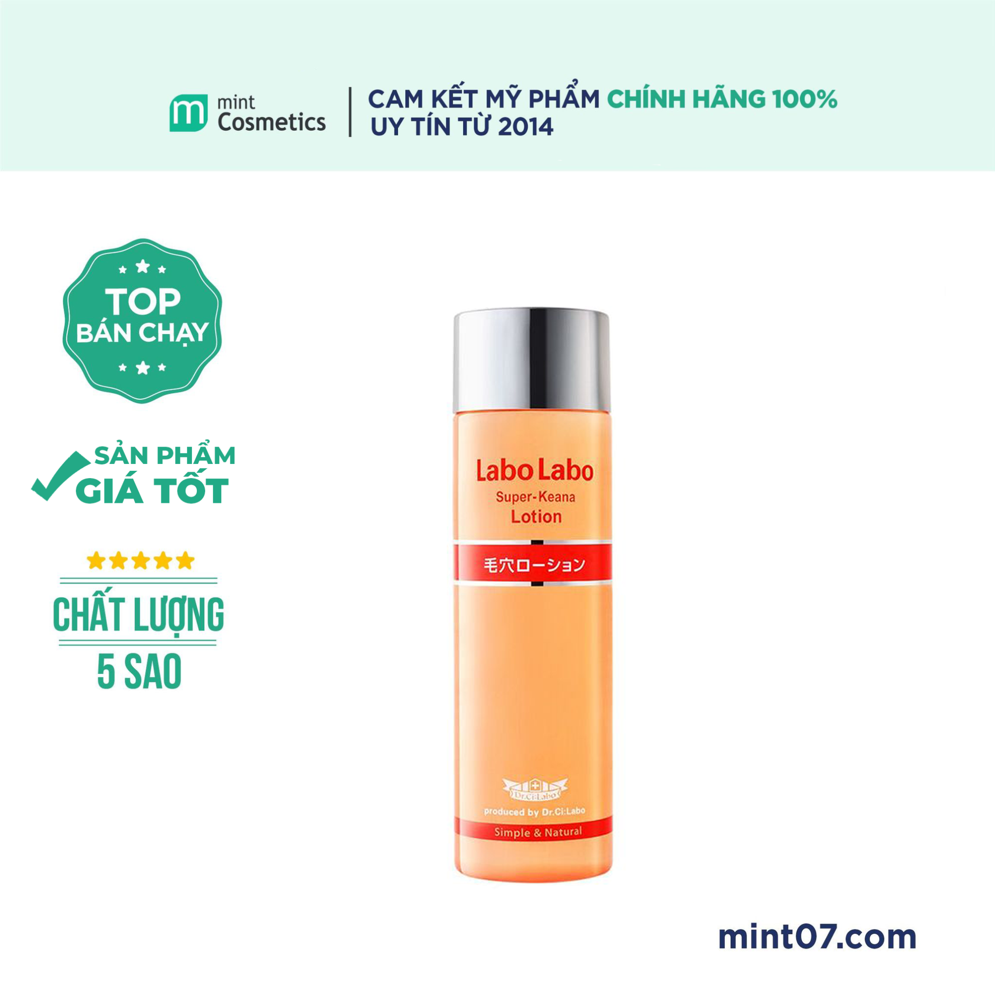 Nước Hoa Hồng Labo Labo Super Keana Lotion 100ml