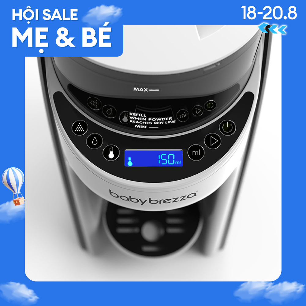 Máy pha sữa Baby Brezza Formula Pro Advanced thế hệ thứ 2
