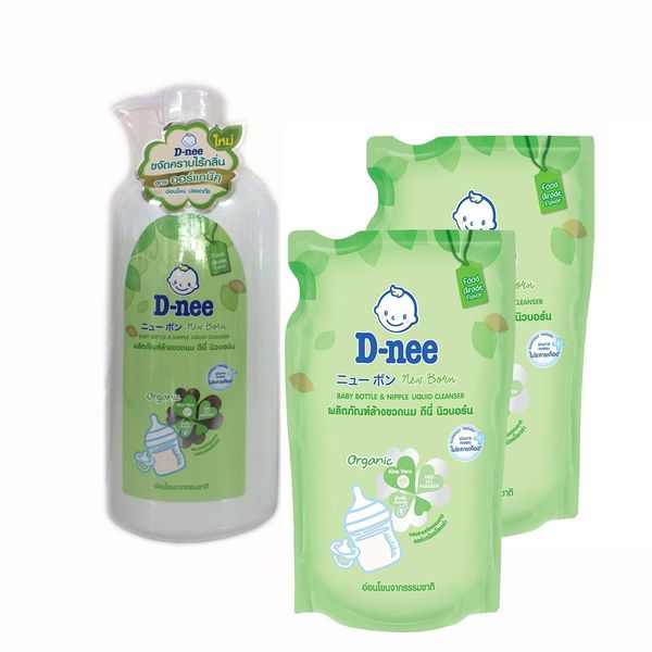 Nước rửa bình sữa Dnee dạng túi 600ml