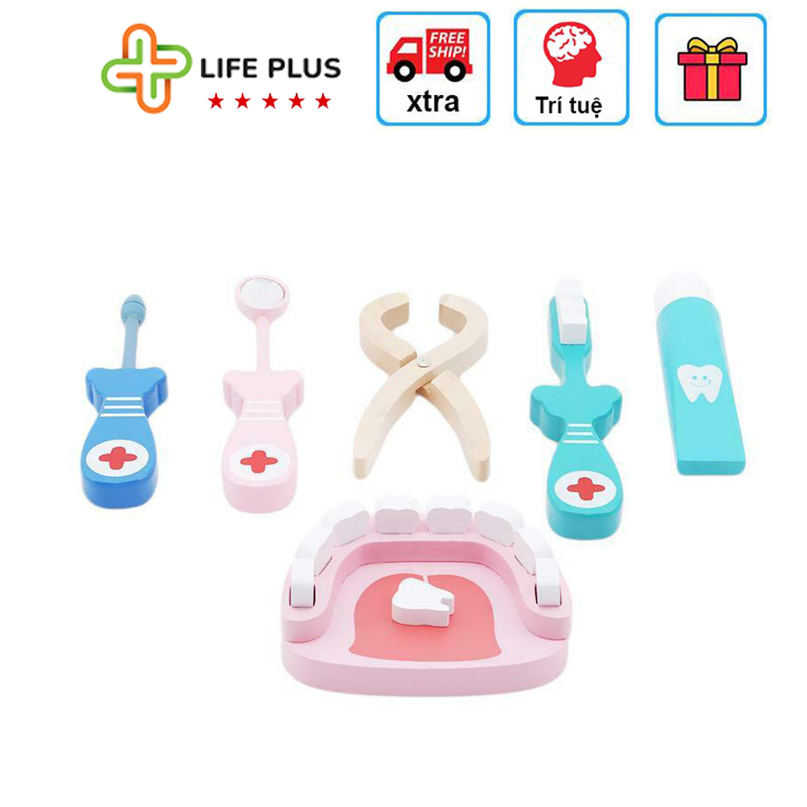 Đồ Chơi Đóng Vai Bác Sỹ Bằng Gỗ Cho Bé