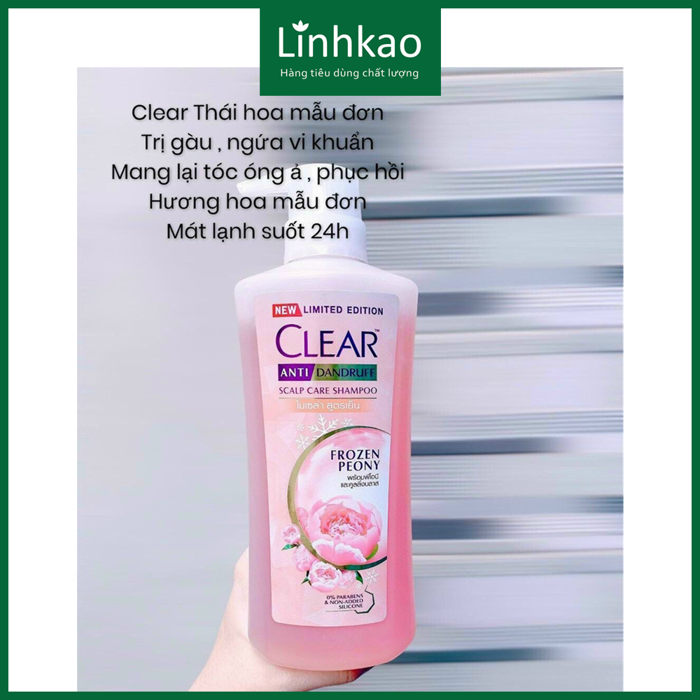[3 loại] Dầu gội Clear Thái Lan 450g mẫu mới