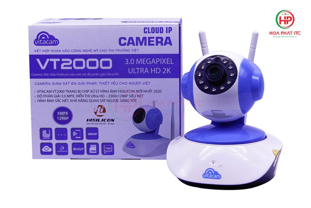 Camera Vitacam VT2000 3.0 Mpx trong nhà