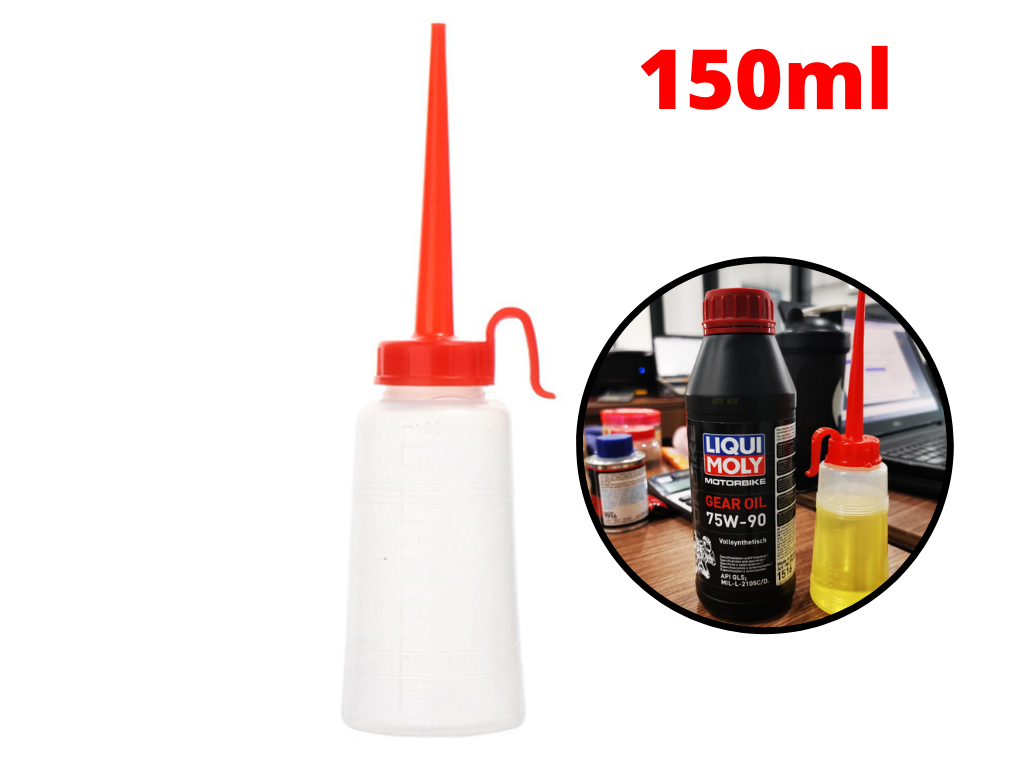 Bình tra châm nhớt bình đựng nhớt bảo dưỡng máy có chia vạch 150ml