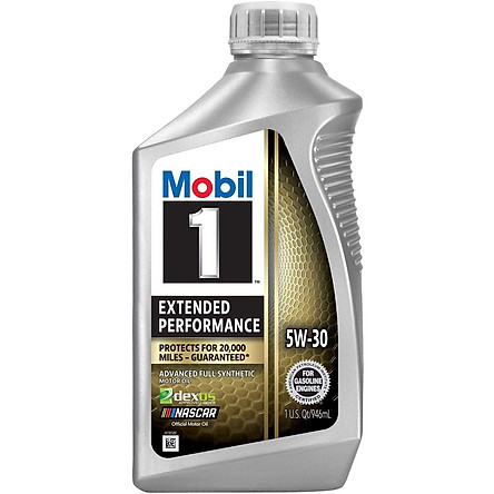 Nhớt tổng hợp cao cấp Mobil 1 EP cho ô tô, mô tô xe máy SAE 5W30 1L (nhập khẩu USA)