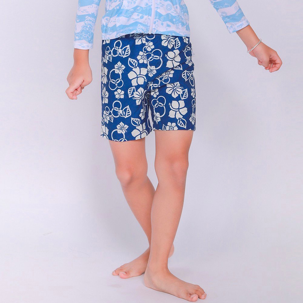 Quần đi biển Kid Navy Pattern