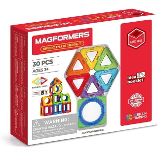Đồ chơi xếp hình nam châm 3D Magformers Bộ mở rộng 30 mảnh - Funnyland thumbnail