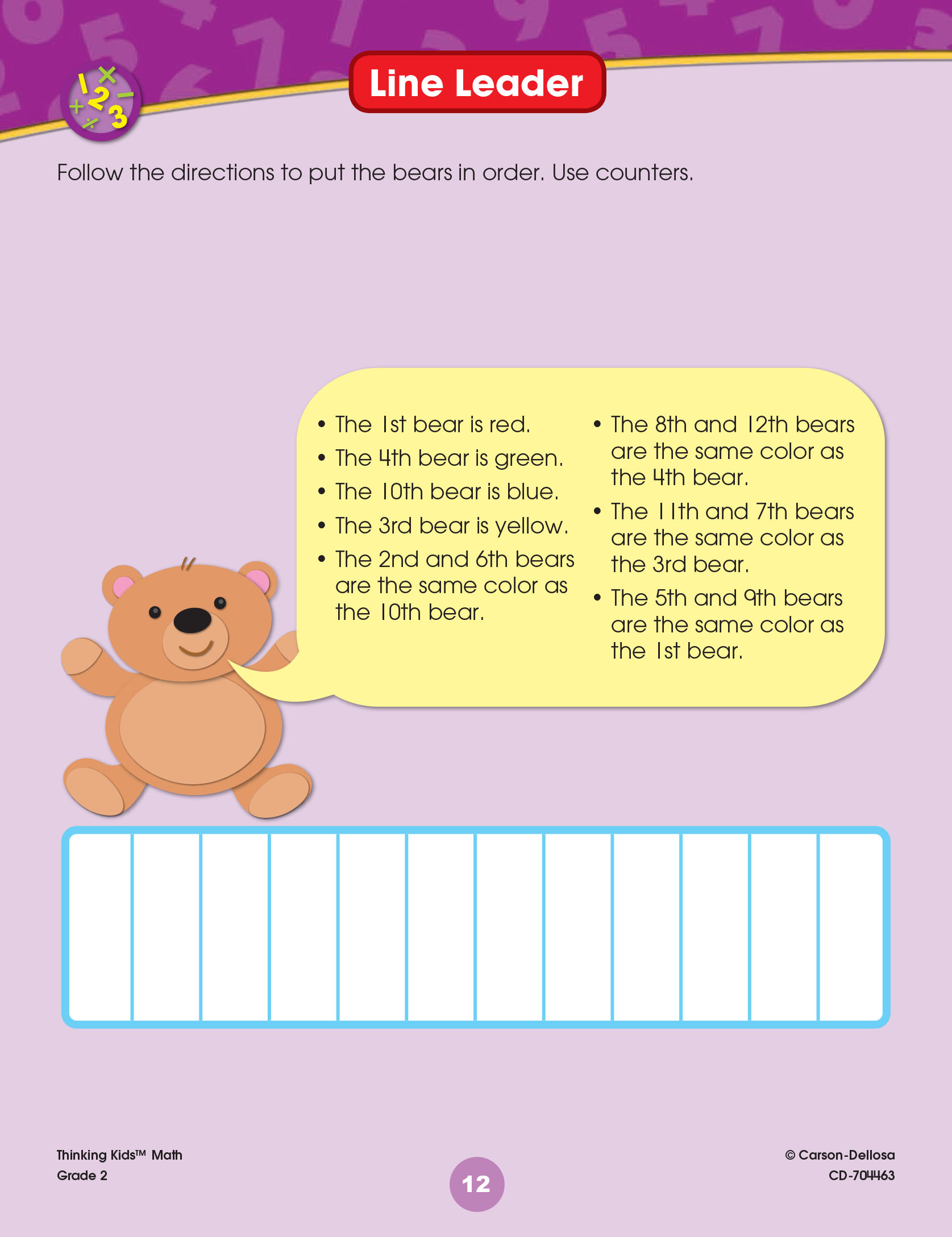 Thinking kids math. Grade 2 ( sách màu )