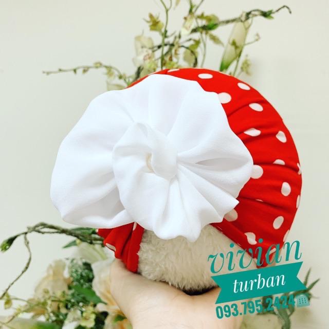 [HCM]Turban hoa voan cho bé