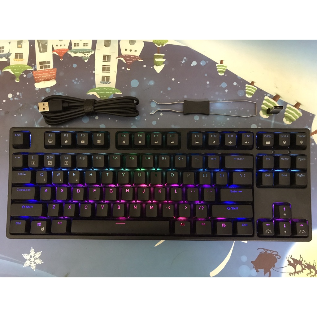 RK987 HOTSWAP - Bàn Phím Cơ RK987 RGB Bluetooth 5 wireless 2.4GHZ Hotswap