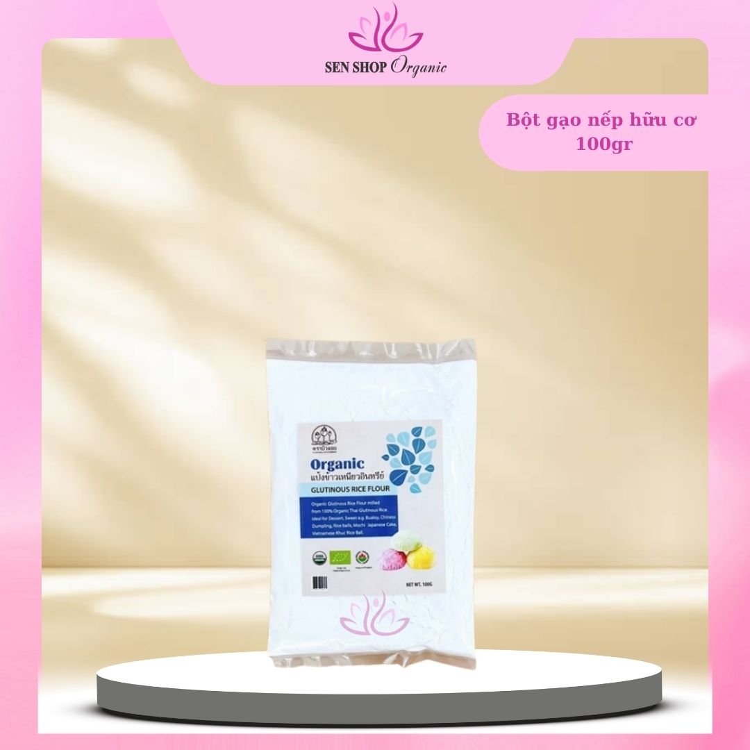 Bột Gạo Tẻ / Bột gạo nếp hữu cơ Thái Lan FLOATING LOTUS - Organic Rice Flour