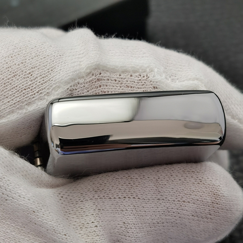 Bật lửa Zippo chính hãng có tem đỏ  - Zippo Pipe Brushed Chrome