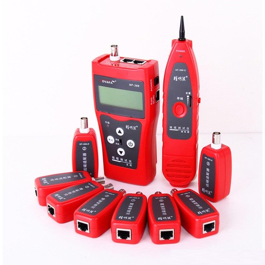 Máy test mạng nf-388 đo số mét cáp