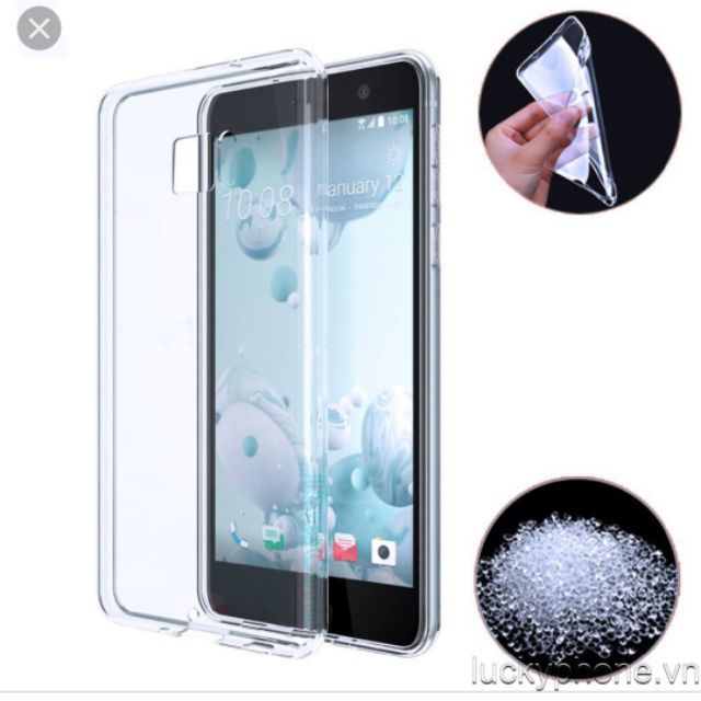 Ốp lưng silicon htc u ultra dẻo cao cấp loại a