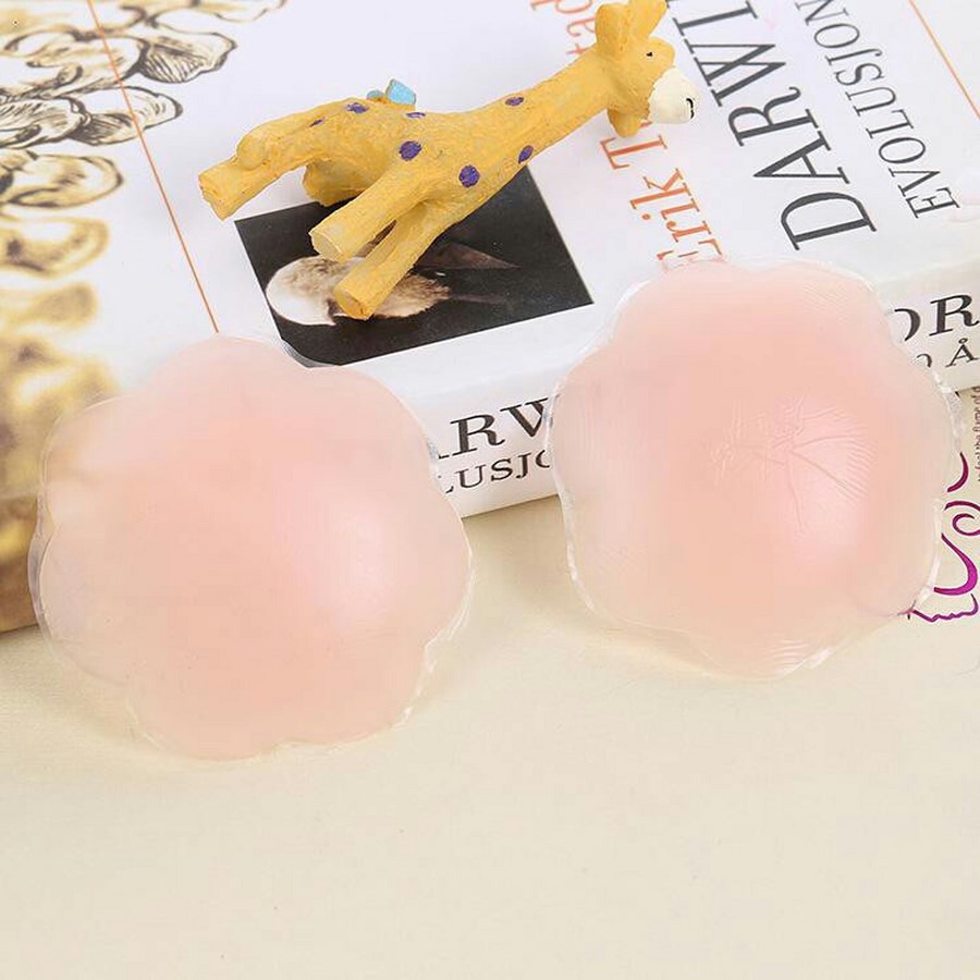 Hộp 2 Miếng Dán nhũ hoa,Dán Ti ,Miếng Dán Ngực Silicon Nipple