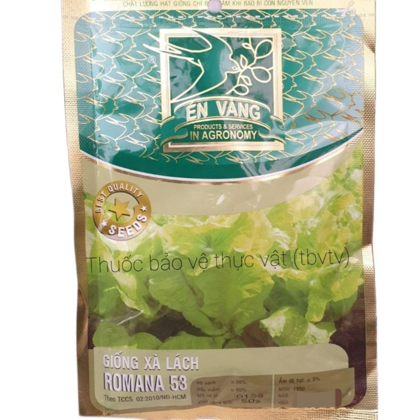 💎 Hạt giống Xà Lách (cải bèo) ÉN VÀNG (50gr)💖 Giống tốt bội thu.