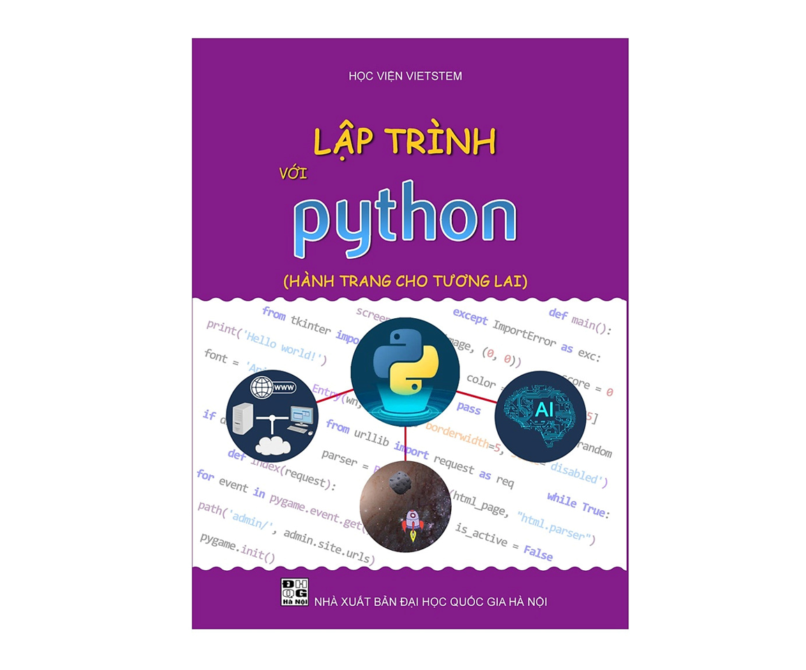 Sách "Lập trình với Python" Hành trang cho tương lai