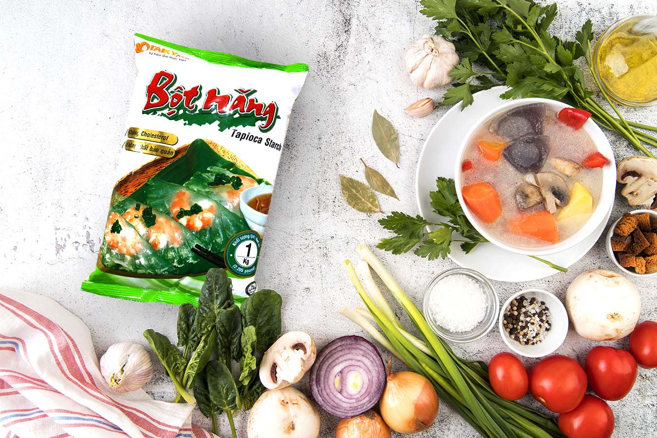 Bột Năng Tài Ký 1 kg ( Gói )