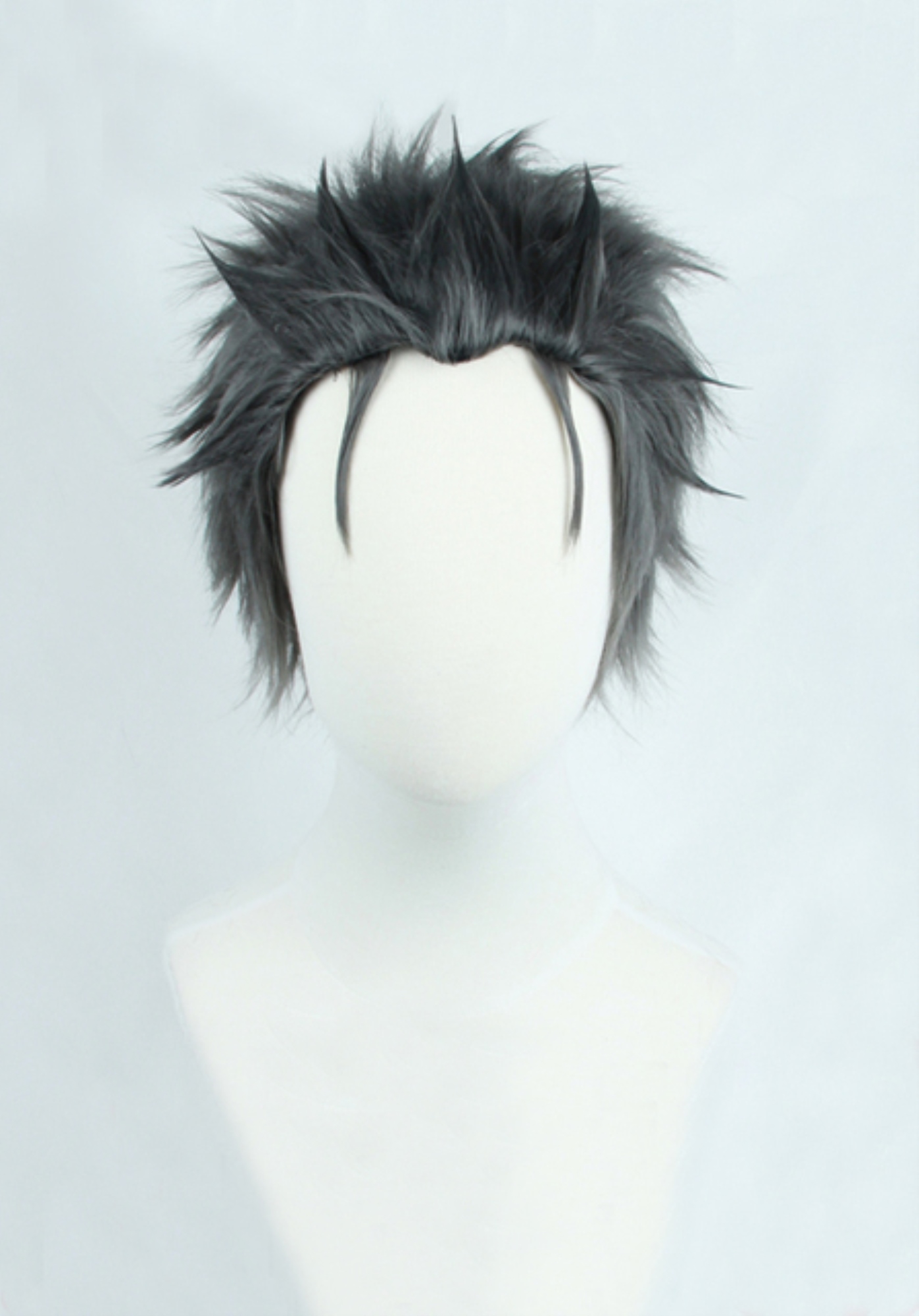 A Subaru Zero Life World in Costume Different Heat Cosplay Black Wig from Resistant Grey Short Re: Natsuki